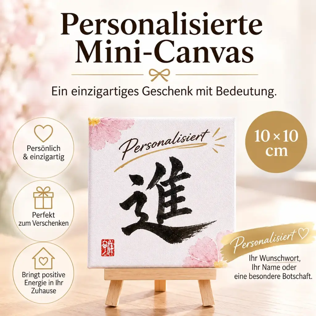Personalisierte Mini- Canvas